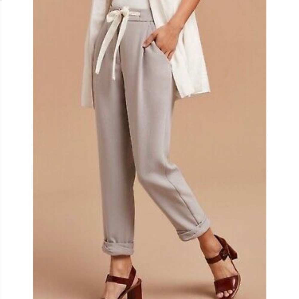 Aritzia Wilfred Allant Tie Front Pants